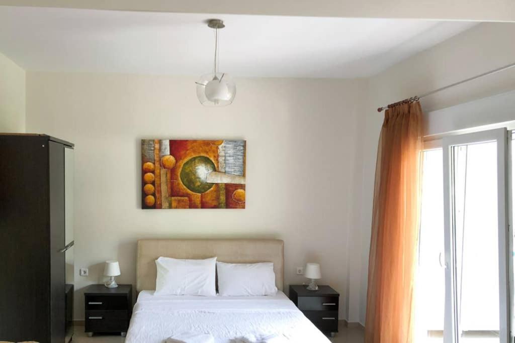 Cozy Studio Near The Beach 1Stfloor Nea Iraklitsa Ngoại thất bức ảnh